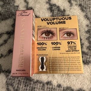 Mini Too Faced Better Than Sex Mascara - Black